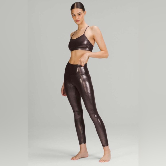 lululemon athletica Metallic Brown Leggings - Picture 3 of 5